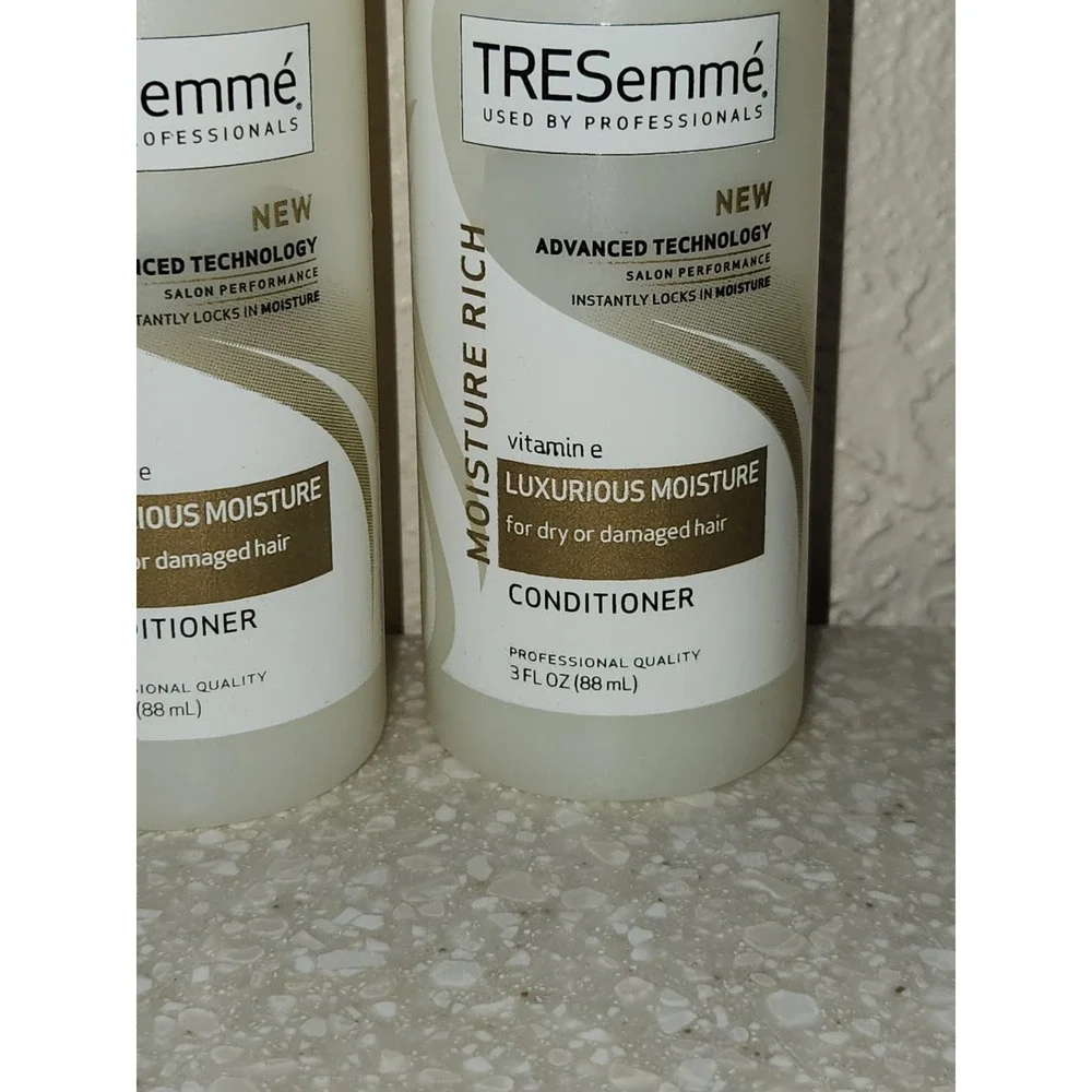 NEW~3 Pack Tresemme Moisture Rich Conditioner Vitamin E 3Oz‎ Each